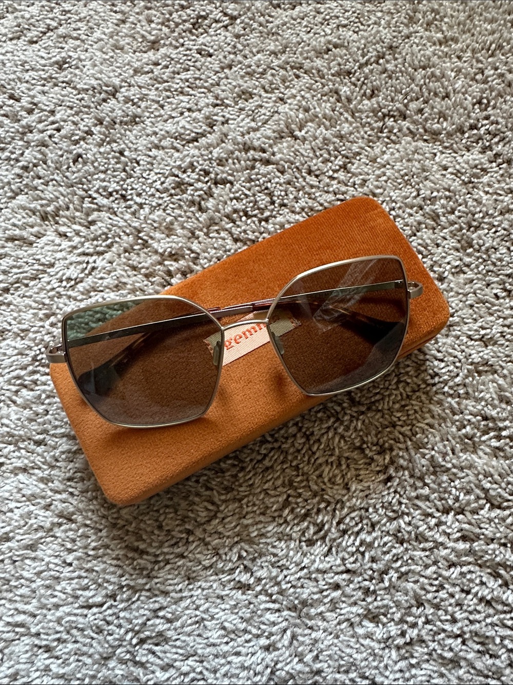 Gemma Styles Goodbye Stranger Sunglasses in the shade Palm